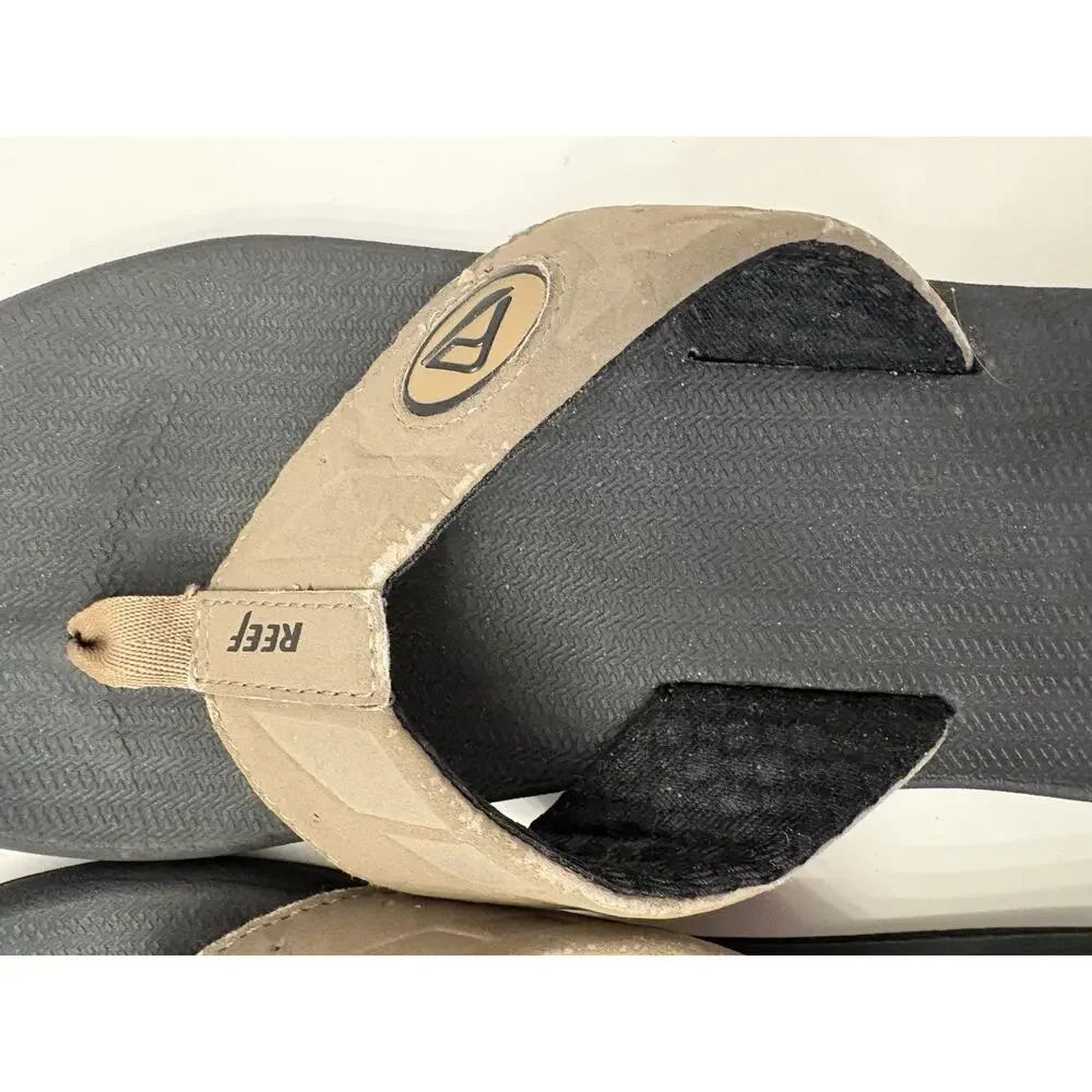 Reef Men's Santa Ana Flip-Flop Sandals Brown Size 12